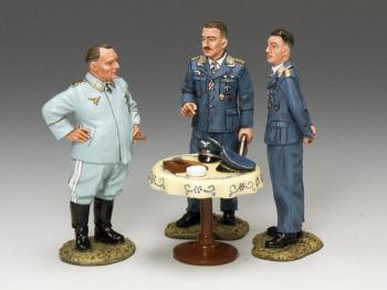 Image of A Squadron of Spitfires! Goering, Galland, & Molders--three figures--RETIRED. - LAST ONE! Image of A Squadron of Spitfires! Goering, Galland, & Molders--three figures--RETIRED. - LAST ONE!