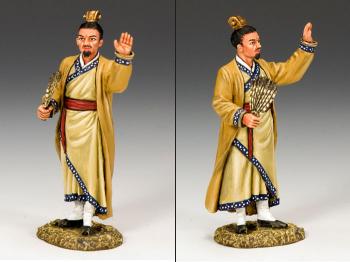 Image of Zhuge Liang, 3 Kingdoms military strategist & statesman--single figure