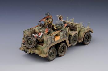 Image of Krupp Truck with three figures--Normandy version--RETIRED--LAST ONE!!