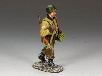 Image of US GI Walking Sergeant--single figure--RETIRED. - LAST ONE! 