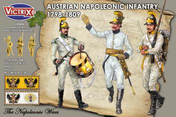 Image of Austrian Napoleonic Infantry 1789-1805 - 56 figures - 28mm--ONE IN STOCK.