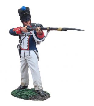 Image of French Line Infantry Fusilier Standing Firing No.1--single figure--RETIRED--LAST ONE!!