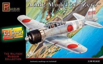 A6M2 Model 21--1:48th scale unassembled E-Z Snapz model plane--AWAITING RESTOCK. A6M2 Model 21--1:48th scale unassembled E-Z Snapz model plane--AWAITING RESTOCK. #23666