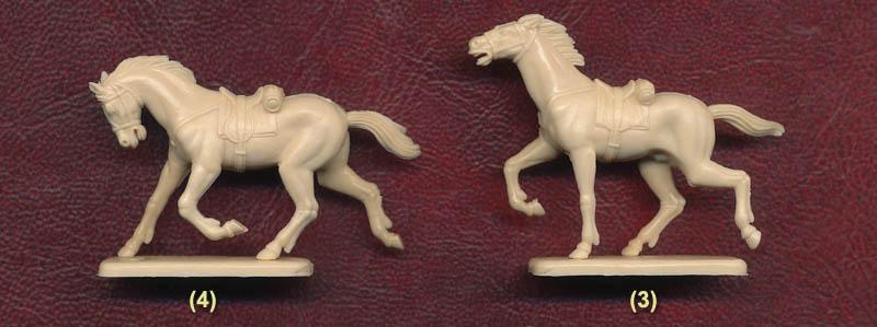 Crimean War British Hussars--12 mounted figures in 5 poses & 12 horses--RETIRED--Limited Availability. #4