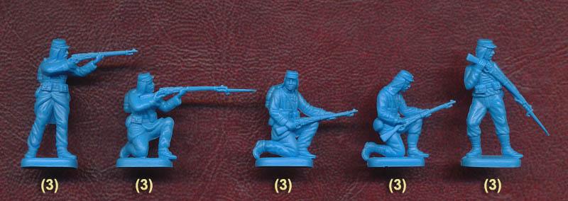 French Foreign Legion Infantry--50 figures in 15 poses #3