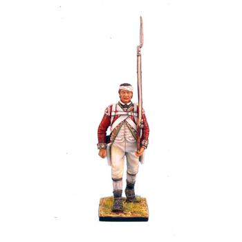 Image of British 5th Regt of Foot Grenadier Marching with Bandaged Head--single figure