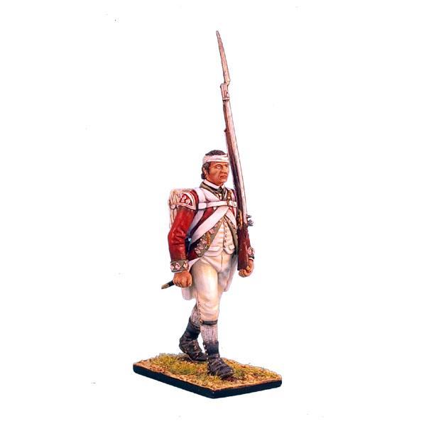 British 5th Regt of Foot Grenadier Marching with Bandaged Head--single figure #3