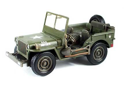 WWII US Willys Jeep (green) #1