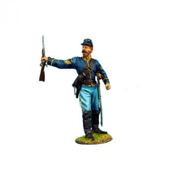 Image of 8th IL Cavalry Union Dismounted Cavalry NCO - single figure