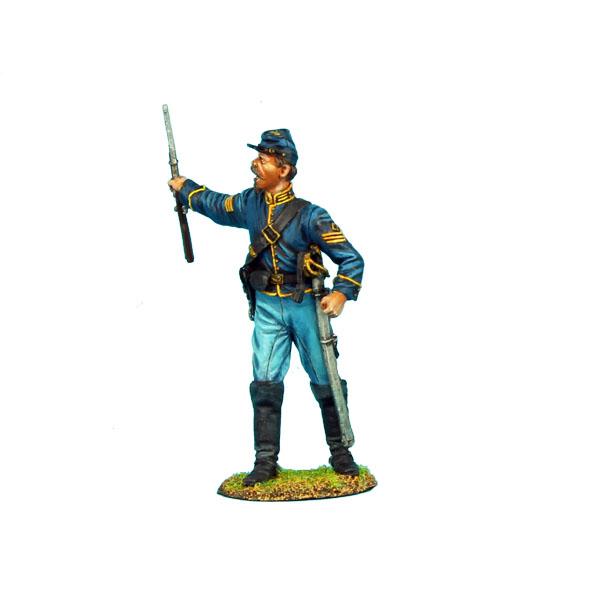 8th IL Cavalry Union Dismounted Cavalry NCO--single figure--AWAITING RESTOCK. #4 8th IL Cavalry Union Dismounted Cavalry NCO--single figure--AWAITING RESTOCK. #4