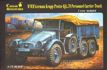 Image of German Krupp Protze KFZ. 70 Personnell Carrier Truck