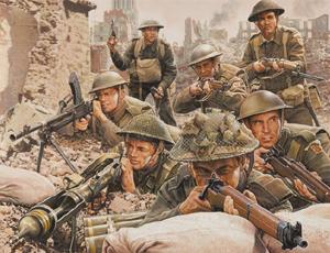 Image of WWII British Infantry--48 figures