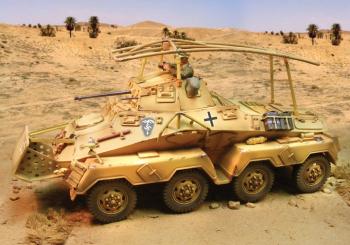 German SdKfz 232 8-Rad DAK with figure--RETIRED--LAST ONE!! German SdKfz 232 8-Rad DAK with figure--RETIRED--LAST ONE!! #24520