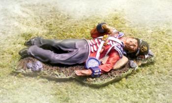 Image of British Foot Guards Dead--single figure--RETIRED--LAST ONE!!