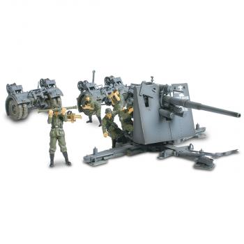 Image of German 88mm Flak Gun with Trailer--Stalingrad, 1942 (1:32 Scale)--RETIRED -- LAST ONE!