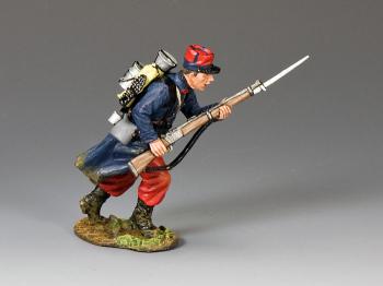 Image of Poilu Charging--single figure--RETIRED--LAST ONE!!