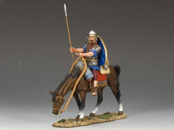 Image of Roman Auxiliary on Drinking Horse--single mounted figure--RETIRED.