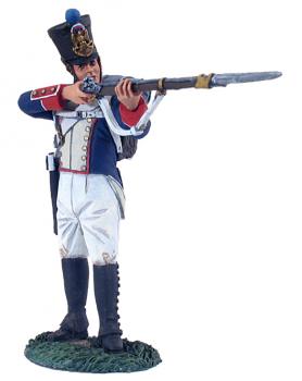 Image of French Line Infantry Fusilier Standing Firing No.2--single figure--RETIRED--LAST ONE!!