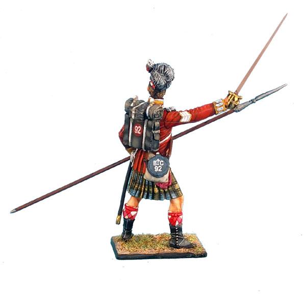 92nd Gordon Highlander Sergeant--single figure #2