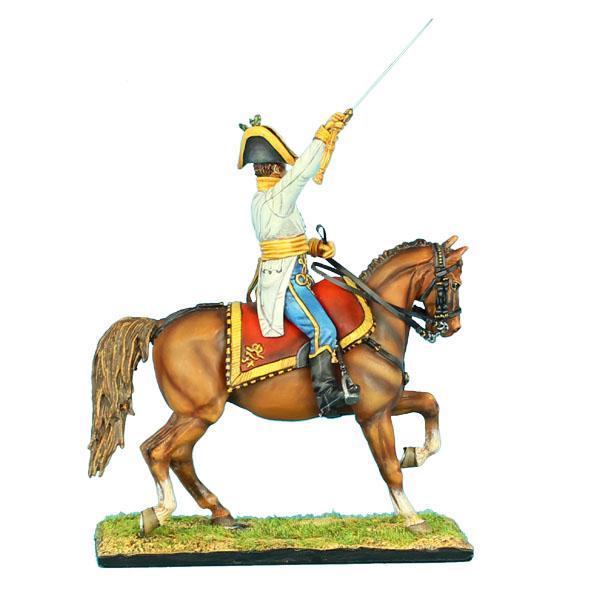 Austrian Hahn Grenadier Mounted Colonel - single mounted figure #2
