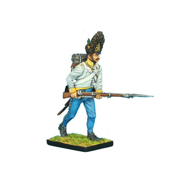 Austrian Hahn Grenadier Advancing Leveled Musket--single figure #2