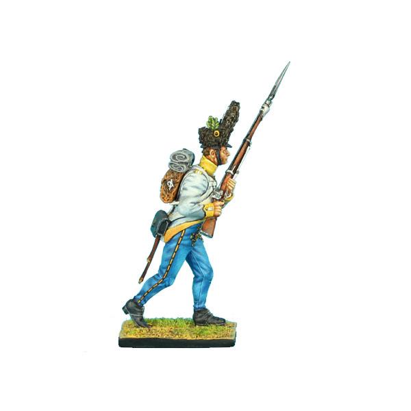 Austrian Hahn Grenadier Advancing Raised Musket--single figure #3