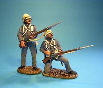 Two Marines Loading, Royal Marine Light Infantry, The First Sudan War, 1884-1885--two figures--RETIRED--LAST ONE!! Two Marines Loading, Royal Marine Light Infantry, The First Sudan War, 1884-1885--two figures--RETIRED--LAST ONE!! #24980