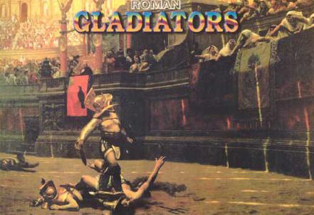 Roman Gladiators--38 figures and 4 animals in 19 poses #1