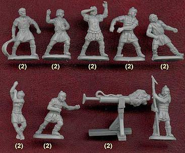 Sea Warriors - Roman Sailors--42 figures in 21 poses #3