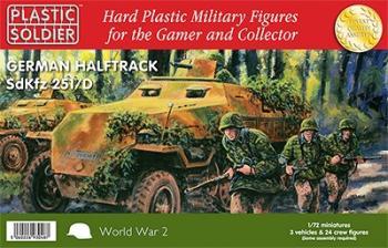 1/72nd Easy Assembly German Sdkfz 251 Ausf D Half track #1