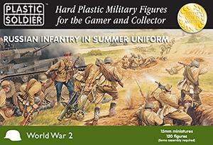 Image of 15mm Russian Infantry in Summer Uniform--ONE IN STOCK.
