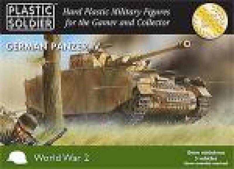 15mm Easy Assembly German Panzer IV Tank #1