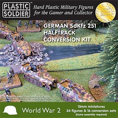 15mm Easy Assembly German Sdkfz 251 Conversion kit #1