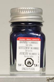 Arctic Blue Metallic Enamel Paint--1/4 oz. bottle #1