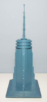 Image of Skyscraper Tower & Antenna - Metallic Blue - 3 pcs, hp--RETIRED.