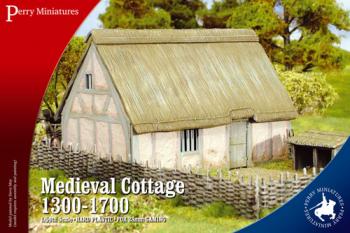 Medieval Cottage 1300-1700--28mm unassembled plastic building #0