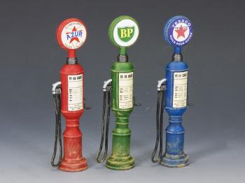 Image of Petrol/Gas Pumps (set of 3)