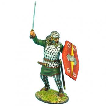 Noble German Warrior with Sword and Roman Helmet--single figure--RETIRED--LAST ONE!! #0