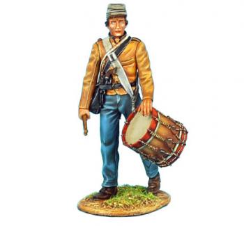 Confederate Drummer, 13th Alabama Infantry, Gettysburg, 1863--single figure--ONE IN STOCK. Confederate Drummer, 13th Alabama Infantry, Gettysburg, 1863--single figure--ONE IN STOCK. #26304