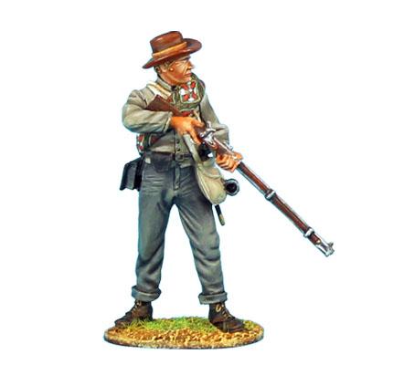Confederate Infantry Standing Ready, 13th Alabama Infantry, Gettysburg, 1863--single figure #1