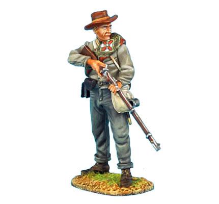 Confederate Infantry Standing Ready, 13th Alabama Infantry, Gettysburg, 1863--single figure #2