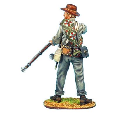 Confederate Infantry Standing Ready, 13th Alabama Infantry, Gettysburg, 1863--single figure #3