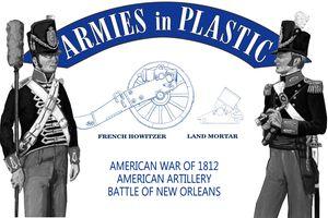 American War of 1812-- American Artillery--Battle of New Orleans #1