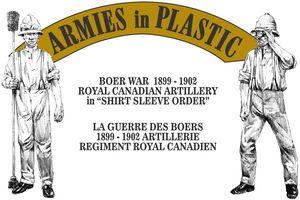 Boer War, 1899-1902--Royal Canadian Artillery in Shirt Sleeve Order #1