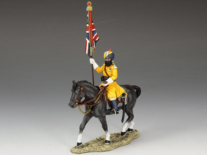 Skinner Horse Flagbearer--single mounted figure #1