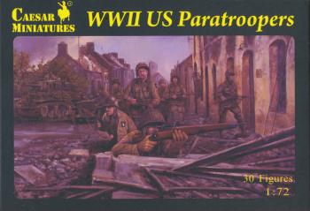 WWII U.S. Paratroopers--1/72nd scale unpainted plastic figures-- SIX IN STOCK. WWII U.S. Paratroopers--1/72nd scale unpainted plastic figures-- SIX IN STOCK. #26774