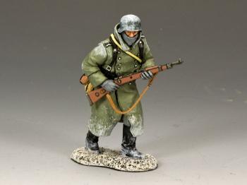 Figurine King & Country FW109 - Fantassin Marchant Avec Chapeau - RETIRÉE