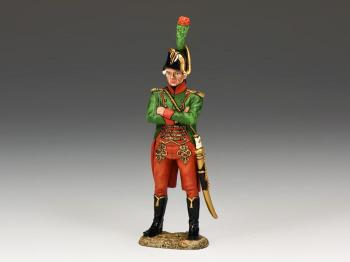 Image of French Standing Guides Officer--single figure--RETIRED.