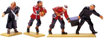 Zulu War British Character Set--Rorke's Drift, 1879--four figures on three bases--RETIRED--LAST TWO!! #12