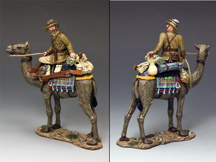 Australian Light Horse Mounted Officer--single mounted figure--RETIRED--LAST ONE!! #1